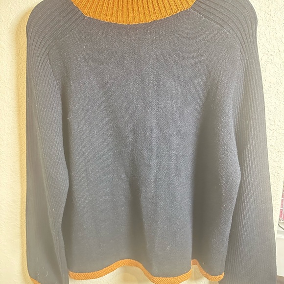 THML Black and Brown Cardigan with Horse Motif - NWT - Picture 5 of 5